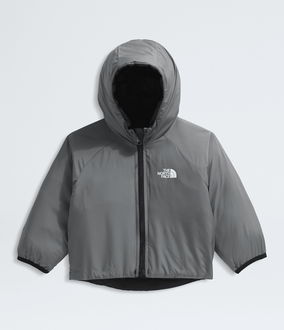 Baby Reversible Perrito Hooded Jacket - TNF Black/Smoked Pearl