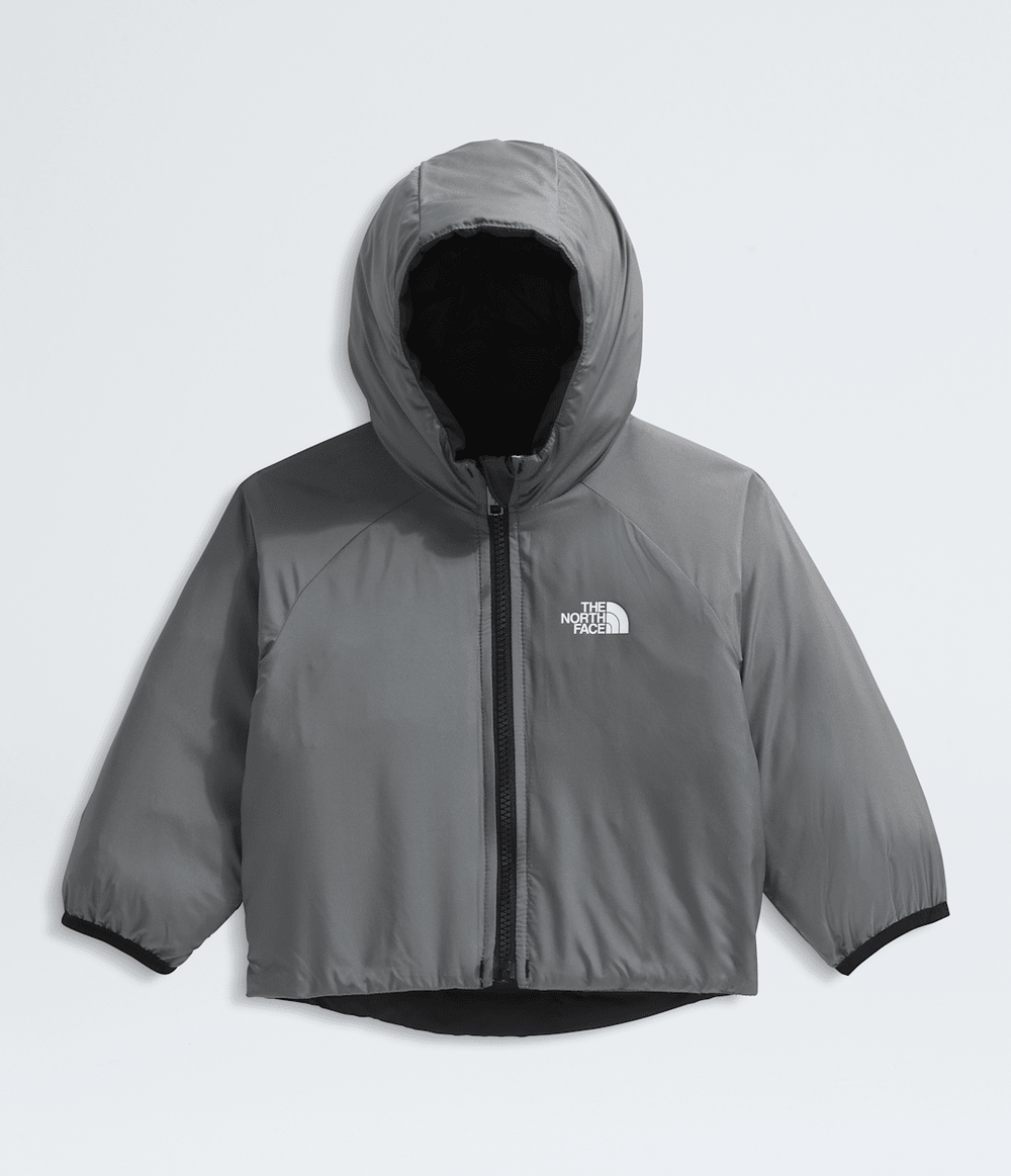 Baby Reversible Perrito Hooded Jacket - TNF Black/Smoked Pearl
