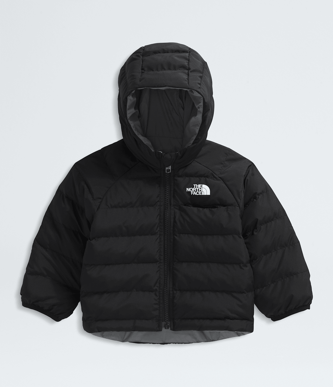Baby Reversible Perrito Hooded Jacket - TNF Black/Smoked Pearl