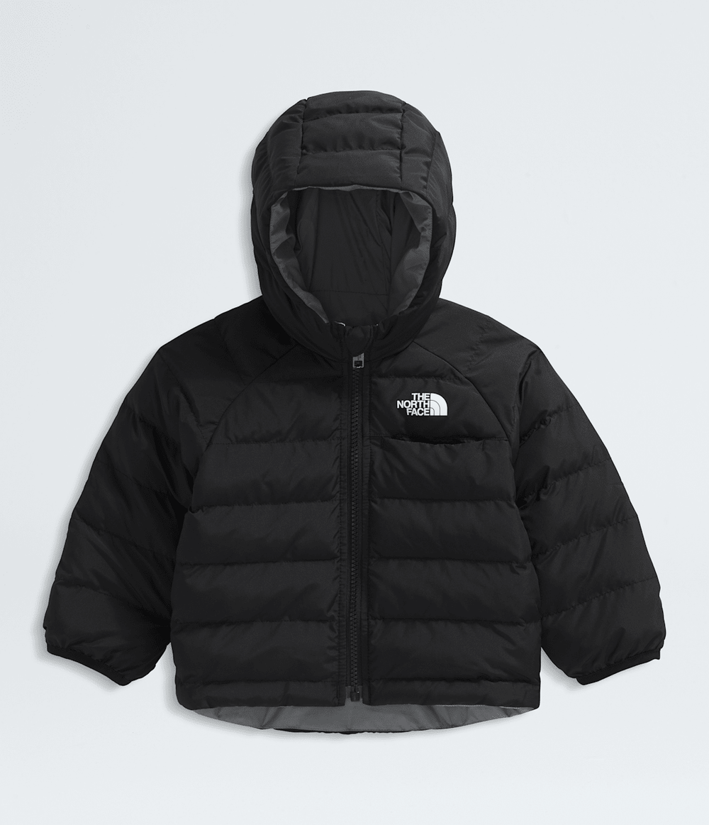 Baby Reversible Perrito Hooded Jacket - TNF Black/Smoked Pearl