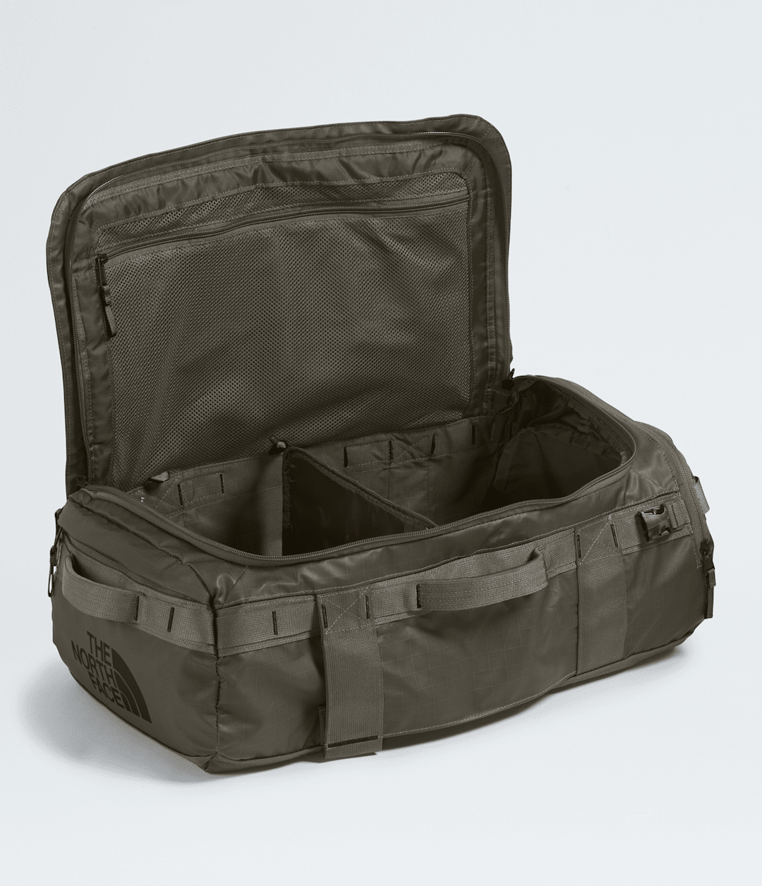 Base Camp Voyager Duffel—32L - New Taupe Green/TNF Black