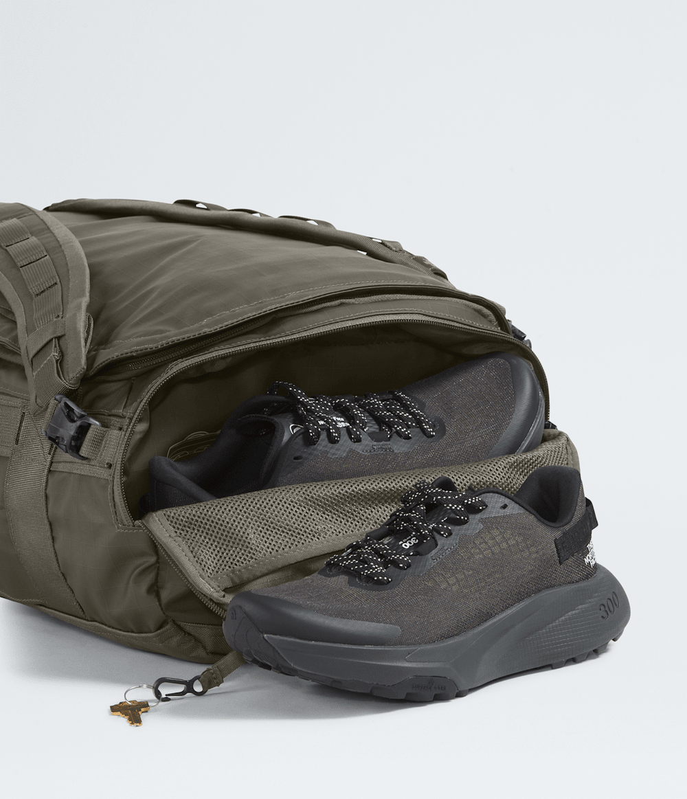 Base Camp Voyager Duffel—32L - New Taupe Green/TNF Black
