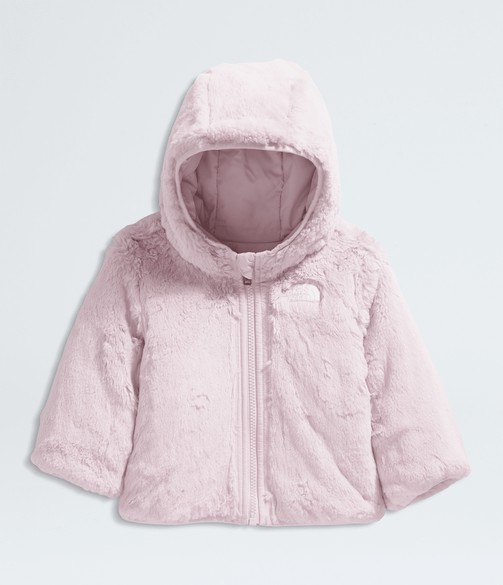 Baby Girls’ Reversible Shasta Full-Zip Hooded Jacket - Pale Blossom