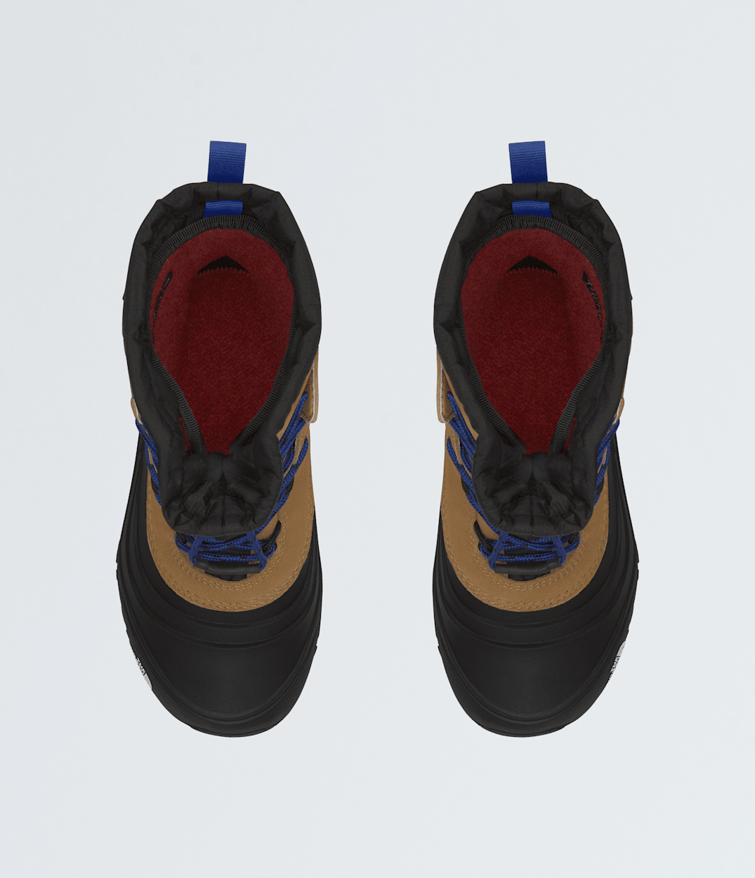 Youth Alpenglow V Waterproof Boots - Utility Brown/TNF Blue