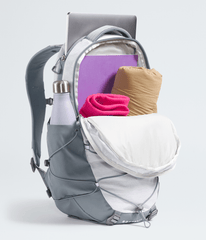 Women’s Borealis Backpack - TNF White Metallic Melange/Mid Grey