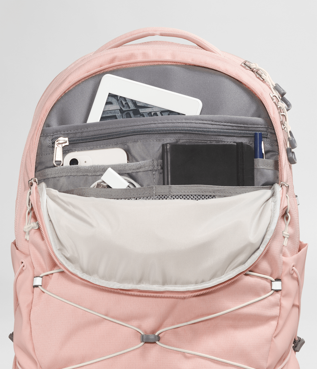 Women’s Borealis Backpack - Pink Moss Dark Heather/Gardenia White