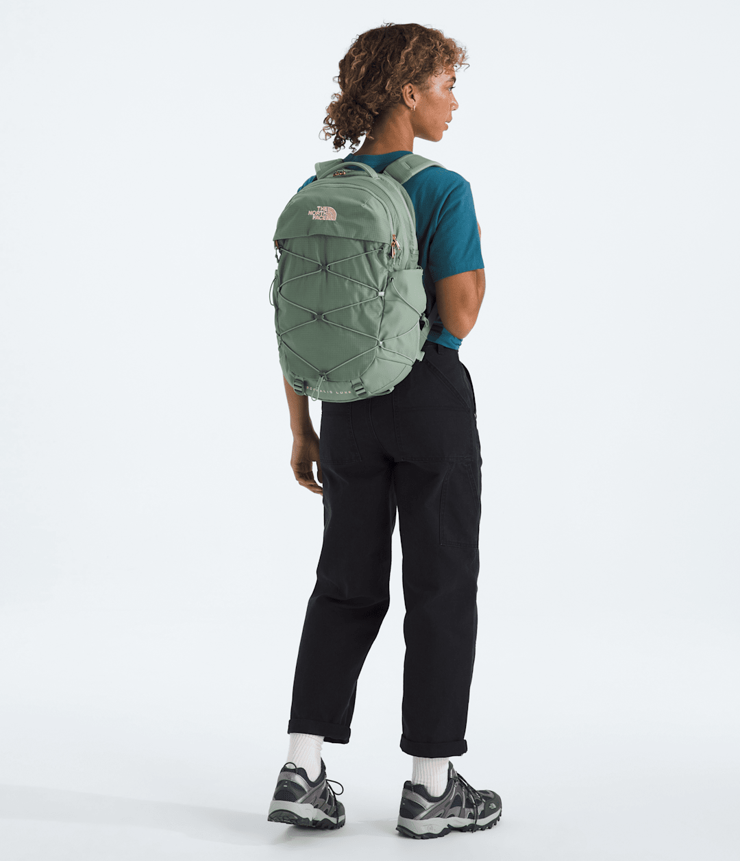 Women’s Borealis Luxe Backpack - Slate Moss/Burnt Coral Metallic
