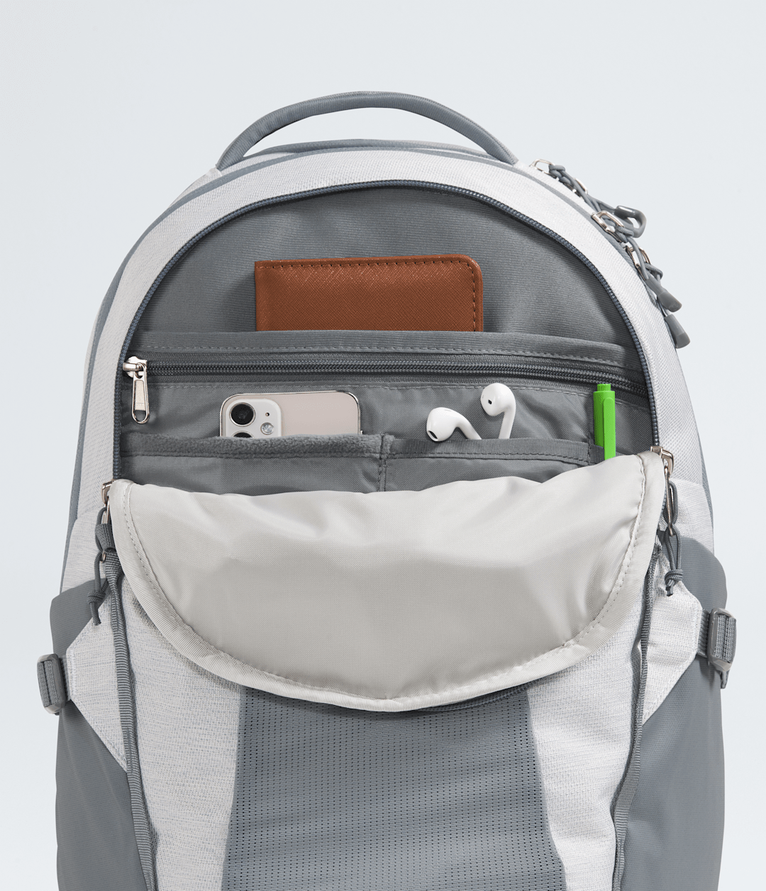 Women’s Recon Backpack - TNF White Metallic Melange/Mid Grey