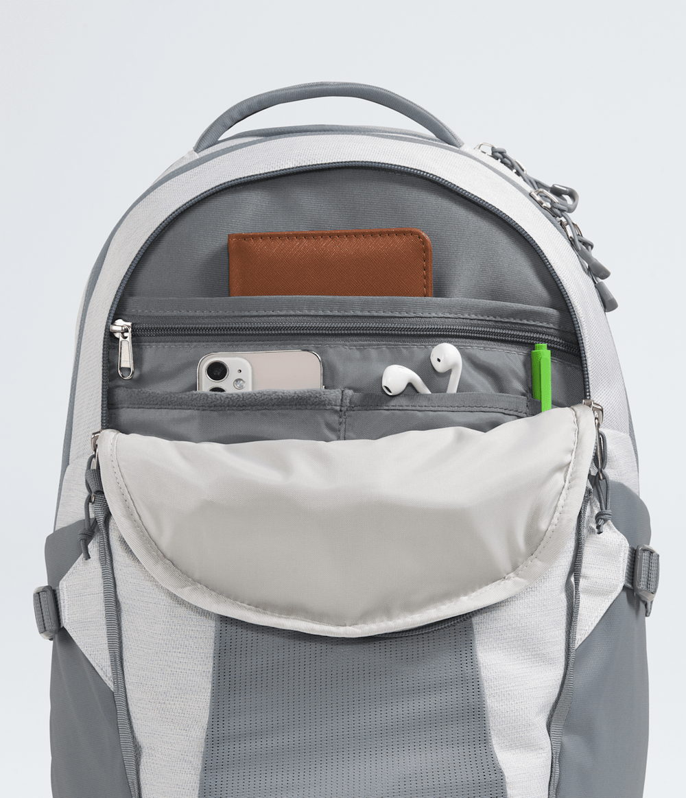 Women’s Recon Backpack - TNF White Metallic Melange/Mid Grey