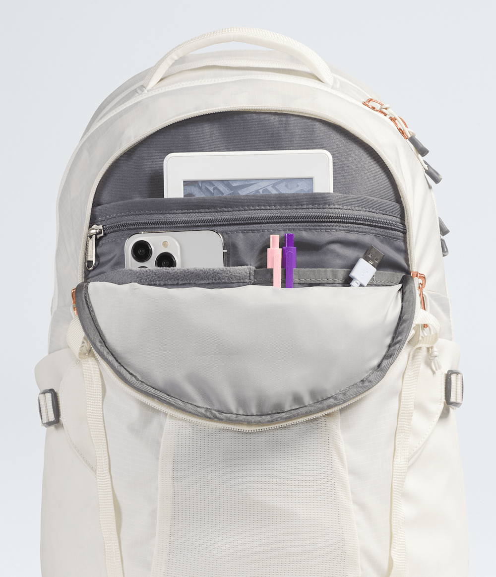 Women’s Recon Luxe Backpack - White Dune/Burnt Coral Metallic