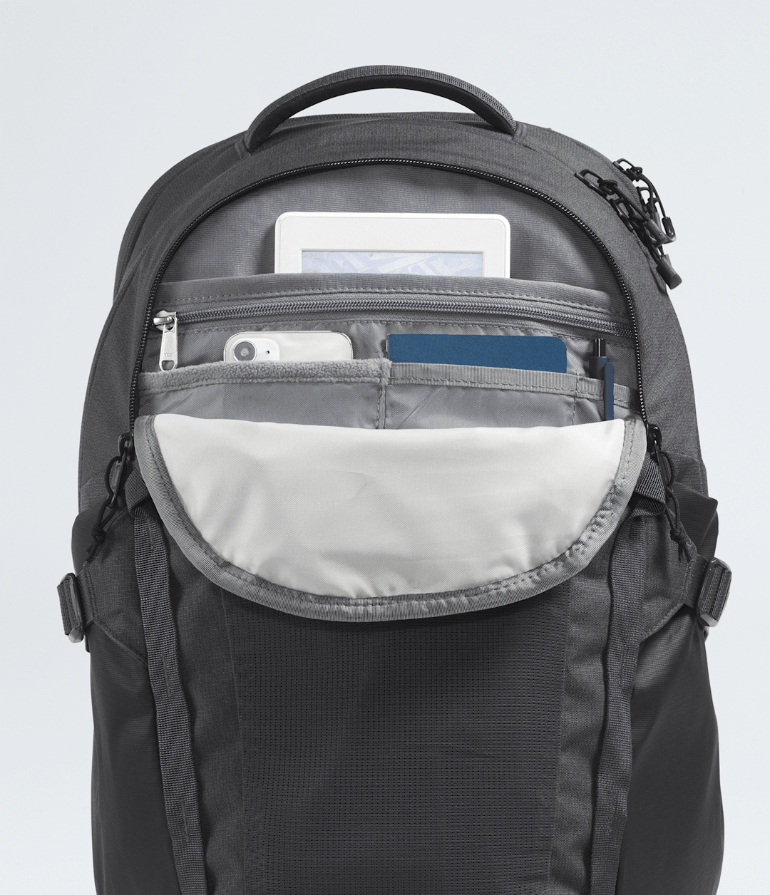 Recon Backpack - Asphalt Grey Light Heather/TNF Black