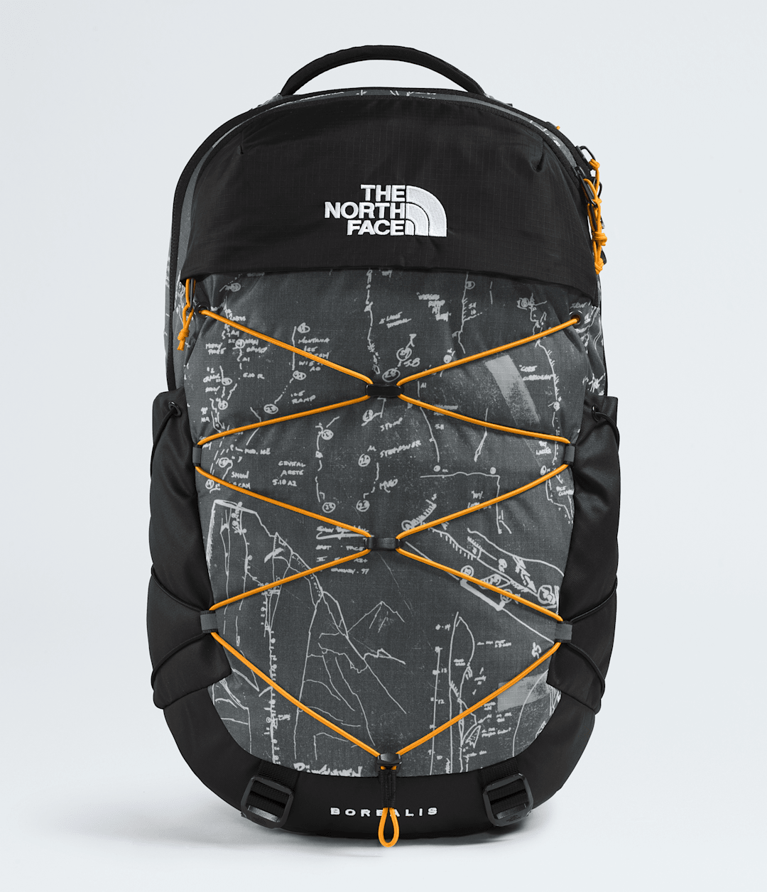 Borealis Backpack - Anthracite Grey Conrad Topos Print-Summit Gold