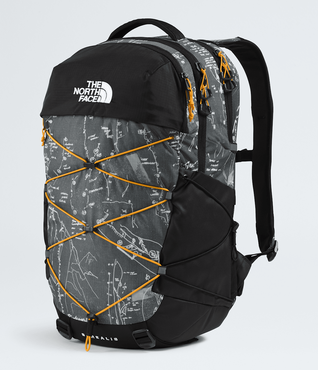 Borealis Backpack - Anthracite Grey Conrad Topos Print-Summit Gold