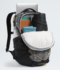 Borealis Backpack - Anthracite Grey Conrad Topos Print-Summit Gold