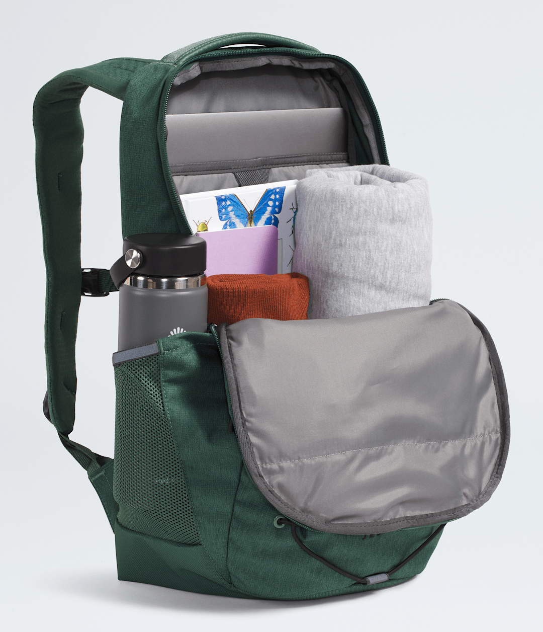 Jester Backpack - Duck Green Dark Heather/TNF Black