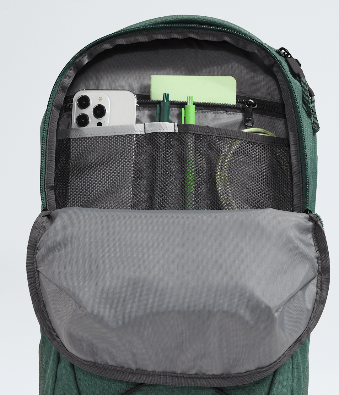 Jester Backpack - Duck Green Dark Heather/TNF Black