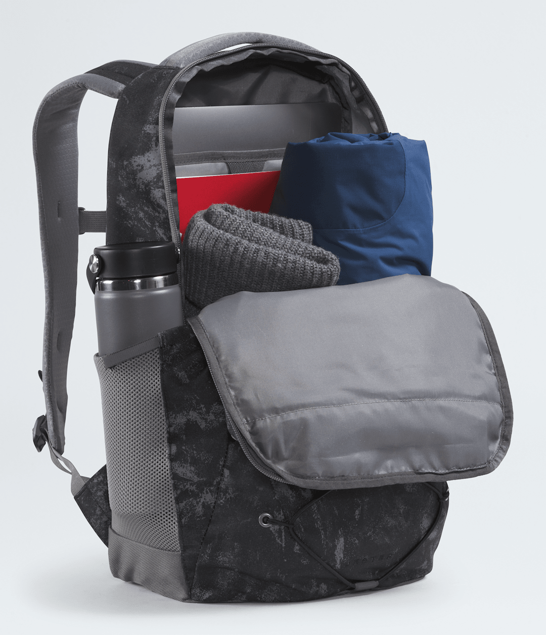 Jester Backpack - Tnf Black Chalk Texture Print-Smoked Pearl