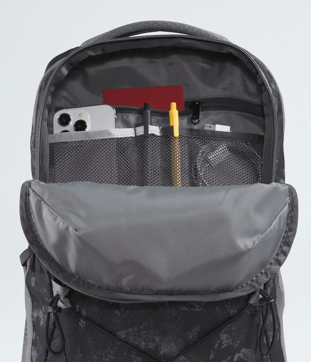 Jester Backpack - Tnf Black Chalk Texture Print-Smoked Pearl