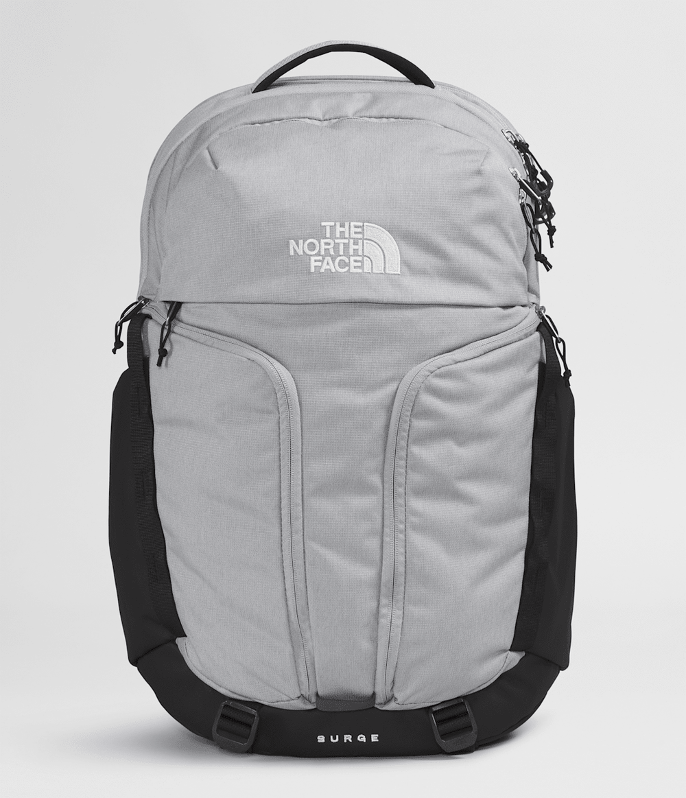 Surge Backpack - Meld Grey Dark Heather/TNF Black