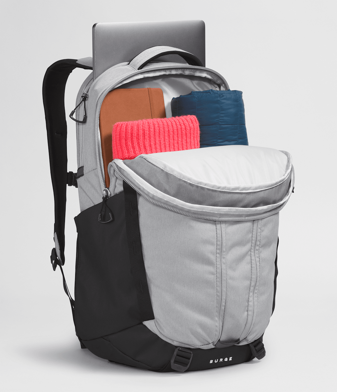 Surge Backpack - Meld Grey Dark Heather/TNF Black