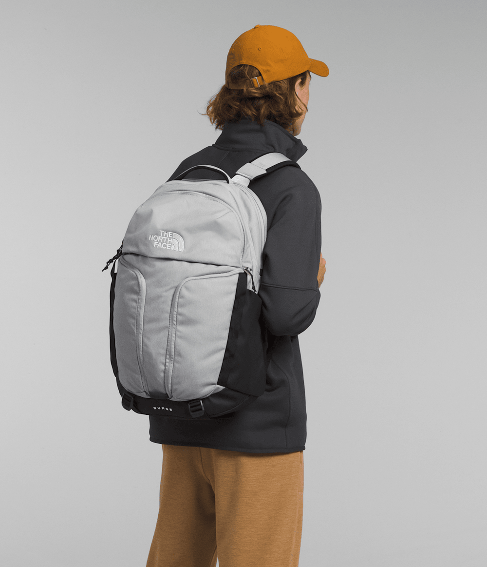 Surge Backpack - Meld Grey Dark Heather/TNF Black