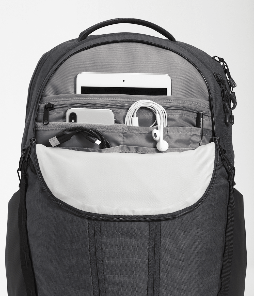 Surge Backpack - Asphalt Grey Light Heather/TNF Black
