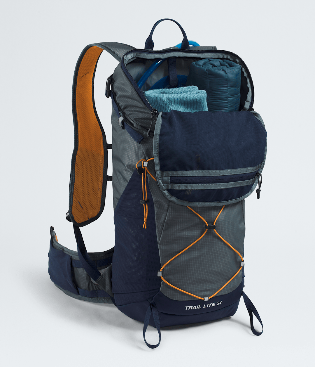 Trail Lite 24 Backpack - Granite Grey-Summit Navy-Dust Orange