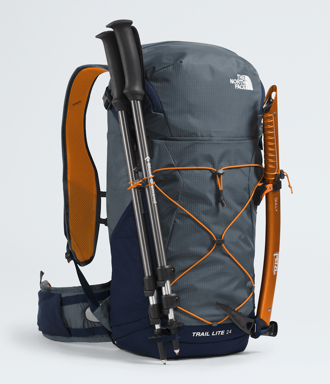 Trail Lite 24 Backpack - Granite Grey-Summit Navy-Dust Orange