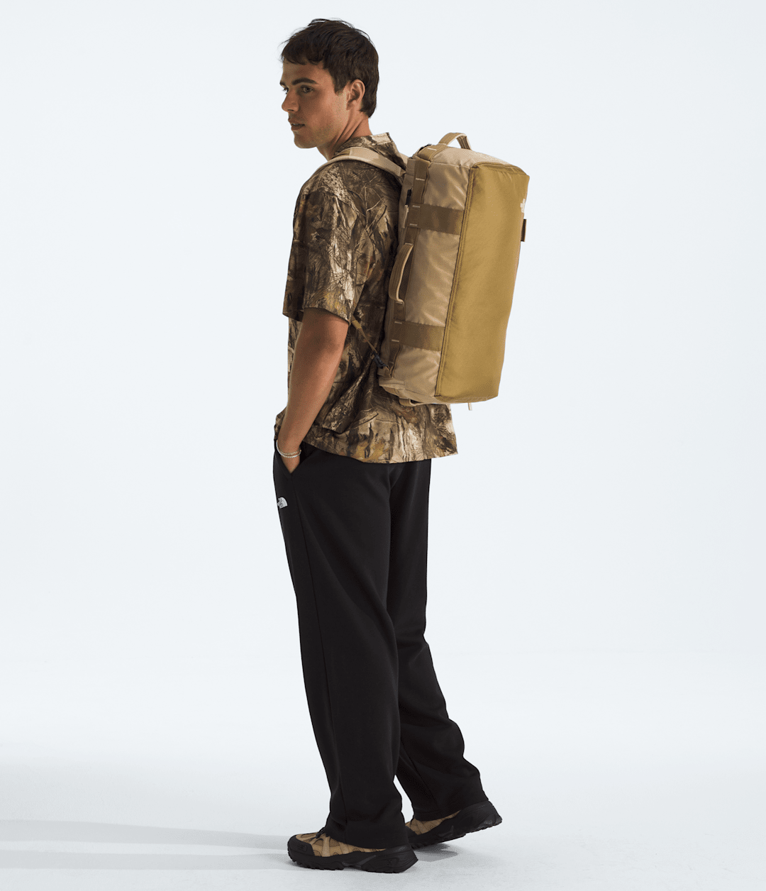 Base Camp Voyager Duffel—32L - Khaki Stone-Utility Brown-Desert Stone