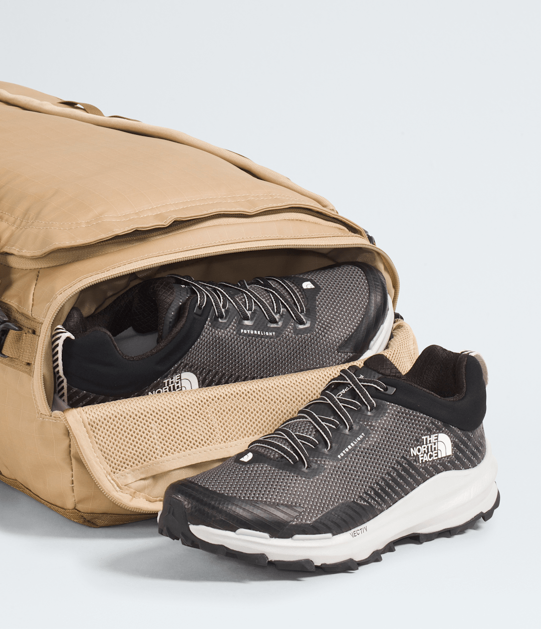 Base Camp Voyager Duffel—32L - Khaki Stone-Utility Brown-Desert Stone