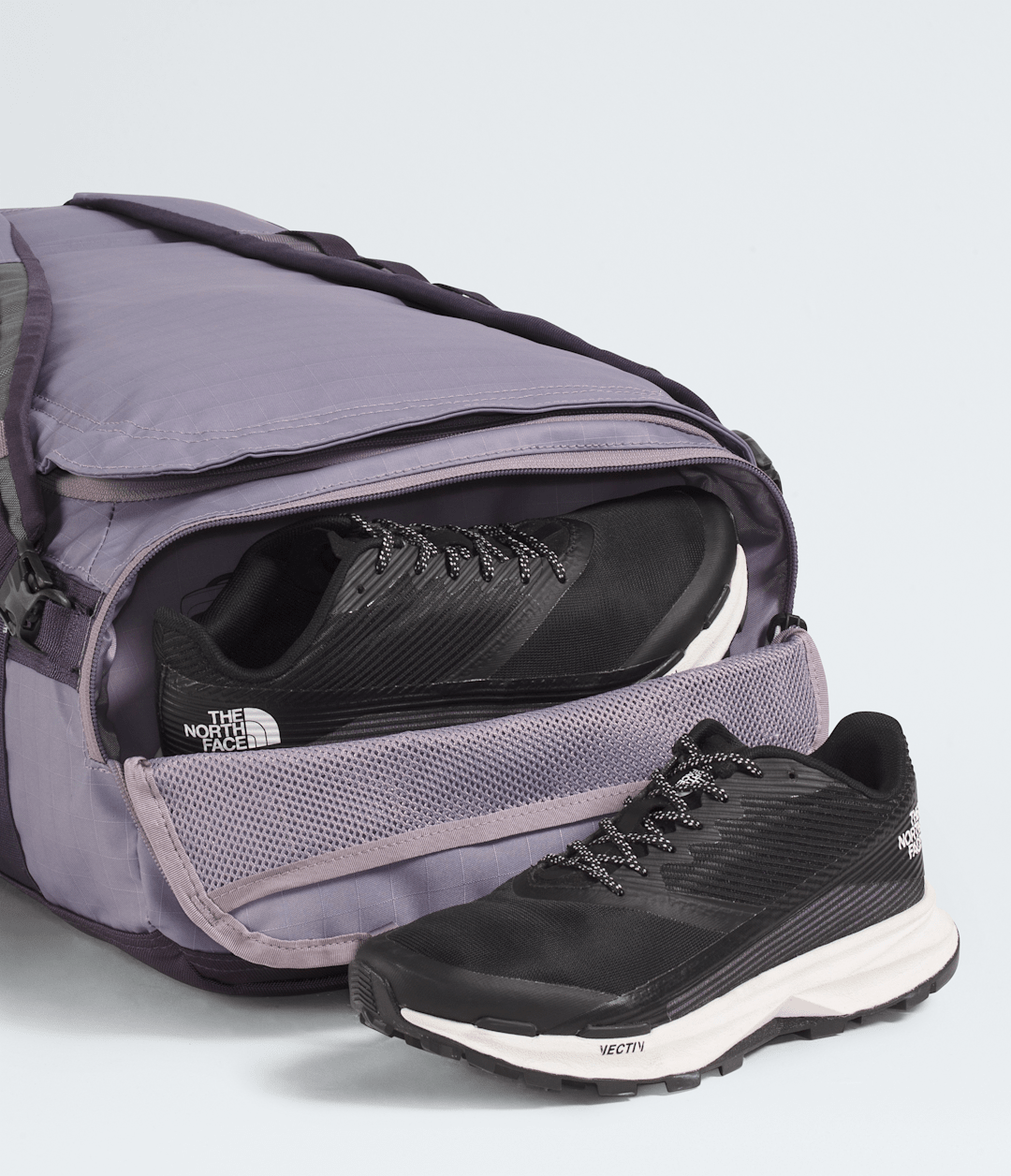 Base Camp Voyager Duffel—32L - Transcendent Grey/Endless Dusk