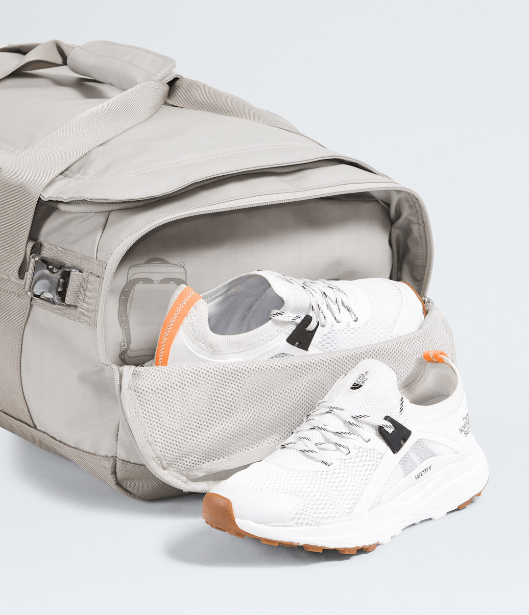 Base Camp Voyager Duffel—42L - Soapstone/Stone Slab