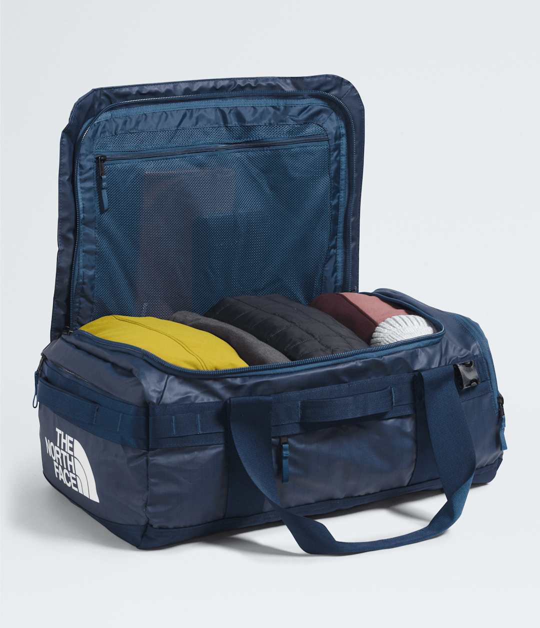 Base Camp Voyager Duffel—42L - Shady Blue/Summit Navy