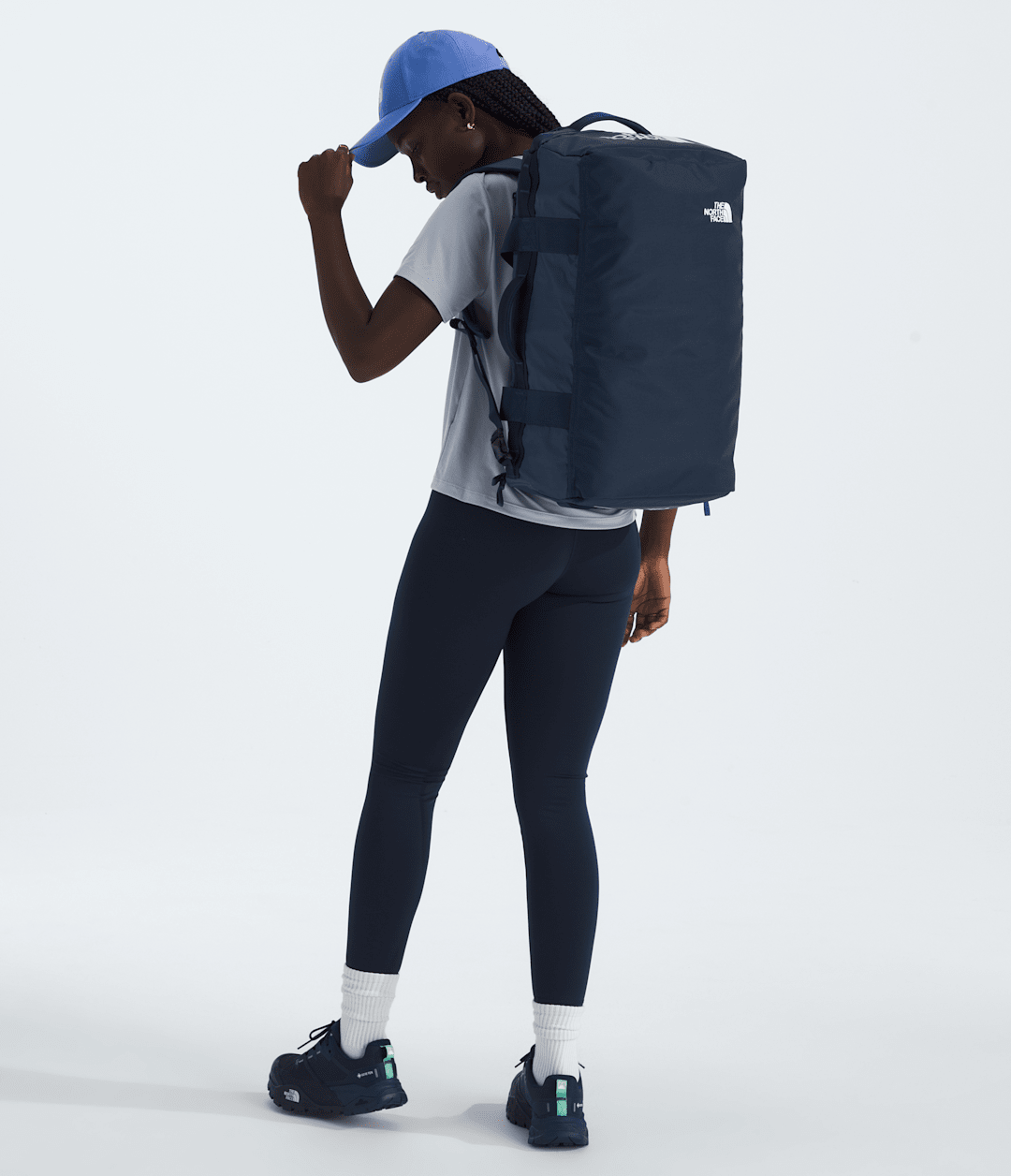 Base Camp Voyager Duffel—42L - Shady Blue/Summit Navy