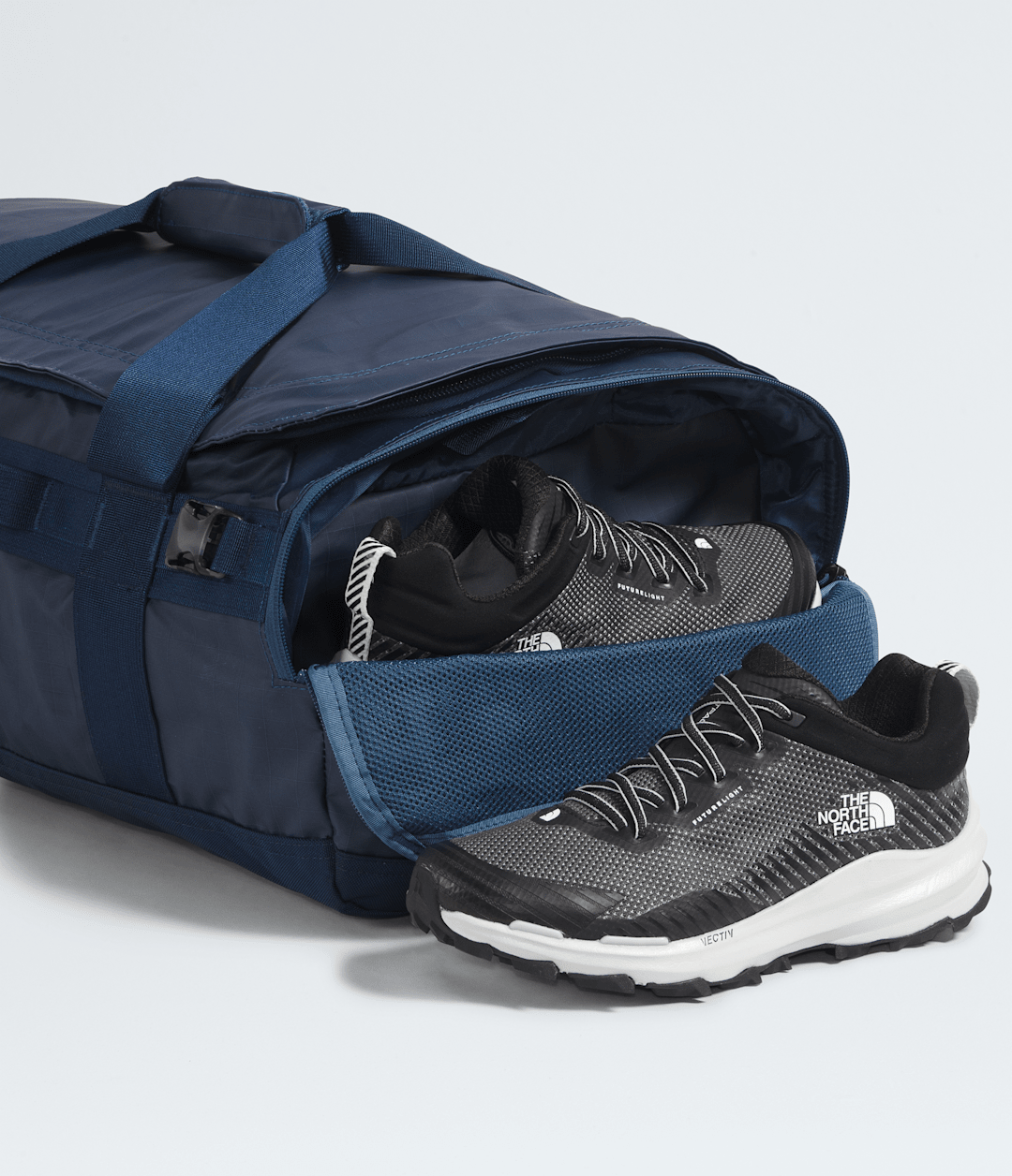 Base Camp Voyager Duffel—42L - Shady Blue/Summit Navy