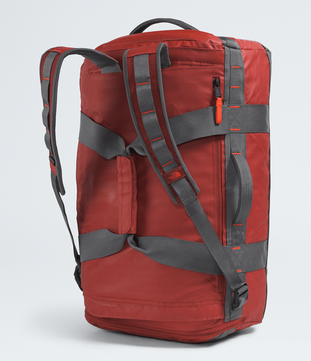 Base Camp Voyager Duffel—42L - Iron Clay-Anthracite Grey-Lava Red