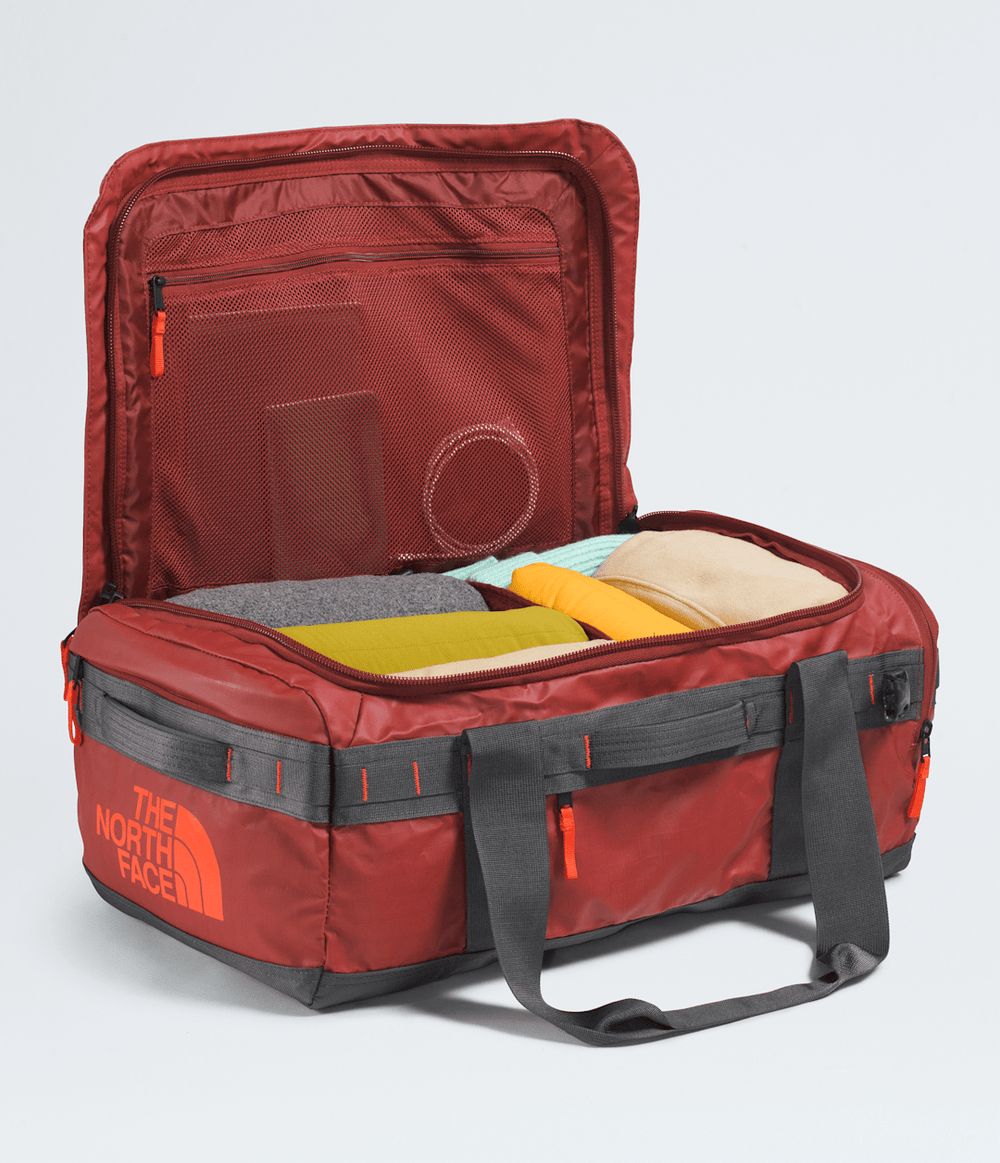 Base Camp Voyager Duffel—42L - Iron Clay-Anthracite Grey-Lava Red