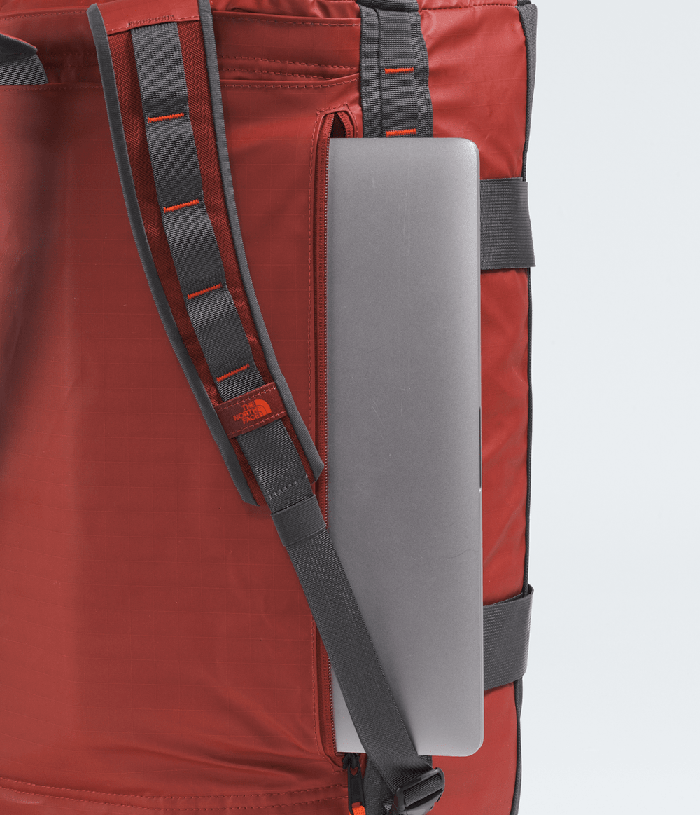 Base Camp Voyager Duffel—42L - Iron Clay-Anthracite Grey-Lava Red