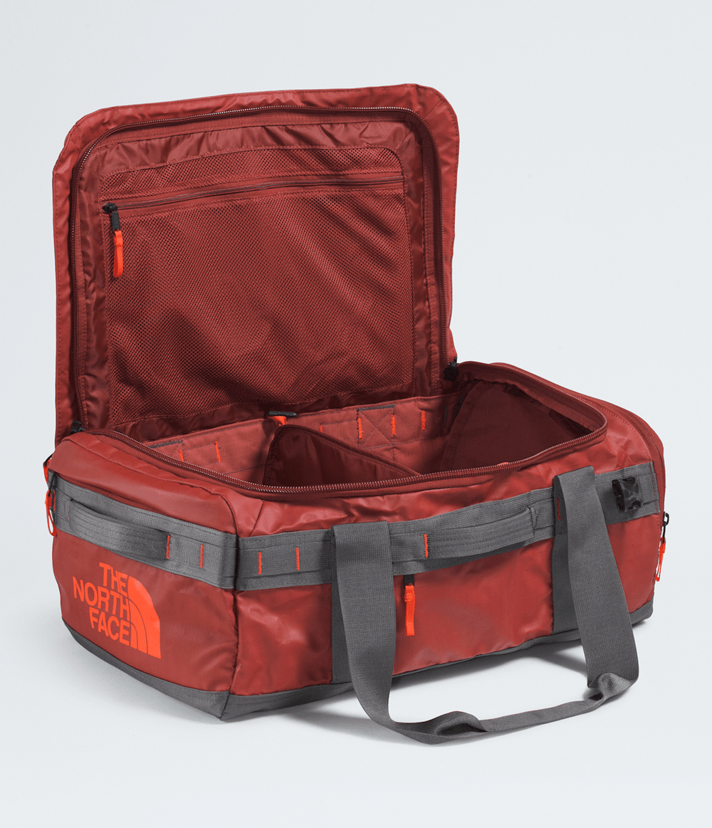 Base Camp Voyager Duffel—42L - Iron Clay-Anthracite Grey-Lava Red