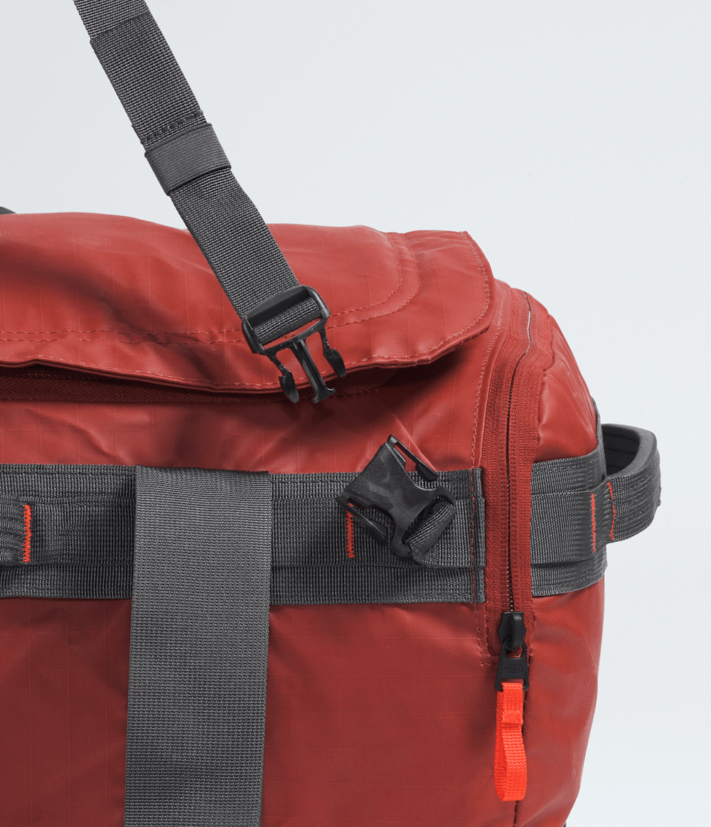 Base Camp Voyager Duffel—42L - Iron Clay-Anthracite Grey-Lava Red