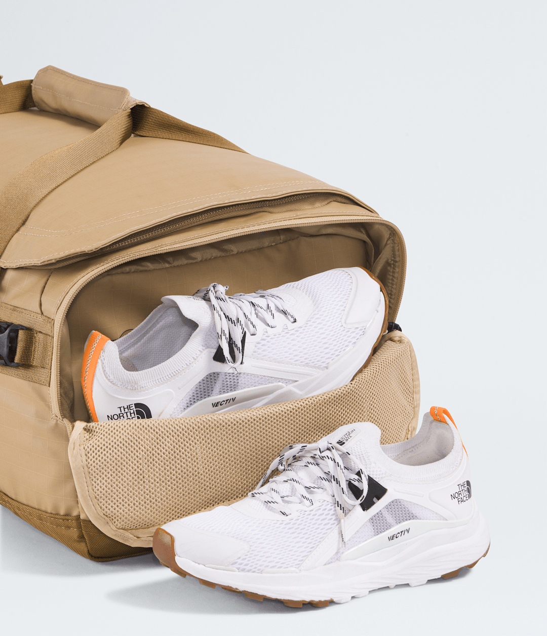 Base Camp Voyager Duffel—42L - Khaki Stone-Utility Brown-Desert Stone