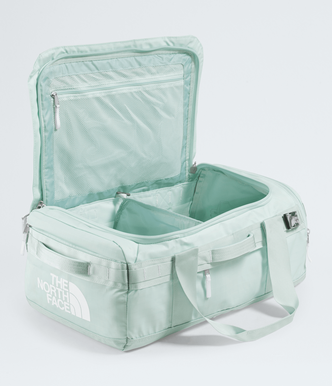 Base Camp Voyager Duffel—42L - Opal Frost-Pearl Stone-Tnf White