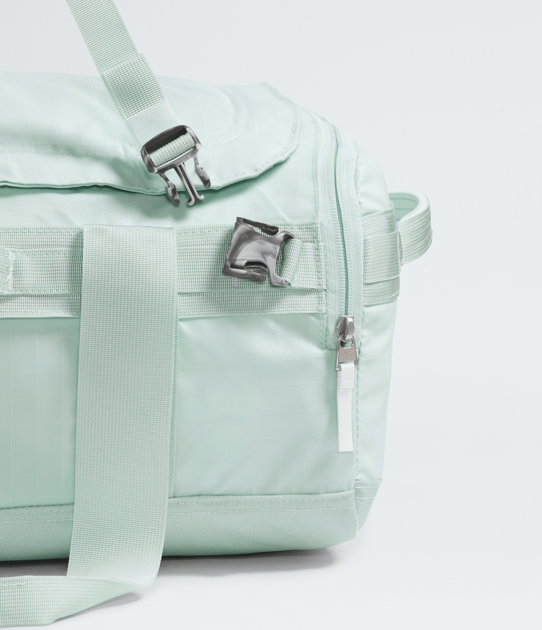 Base Camp Voyager Duffel—42L - Opal Frost-Pearl Stone-Tnf White