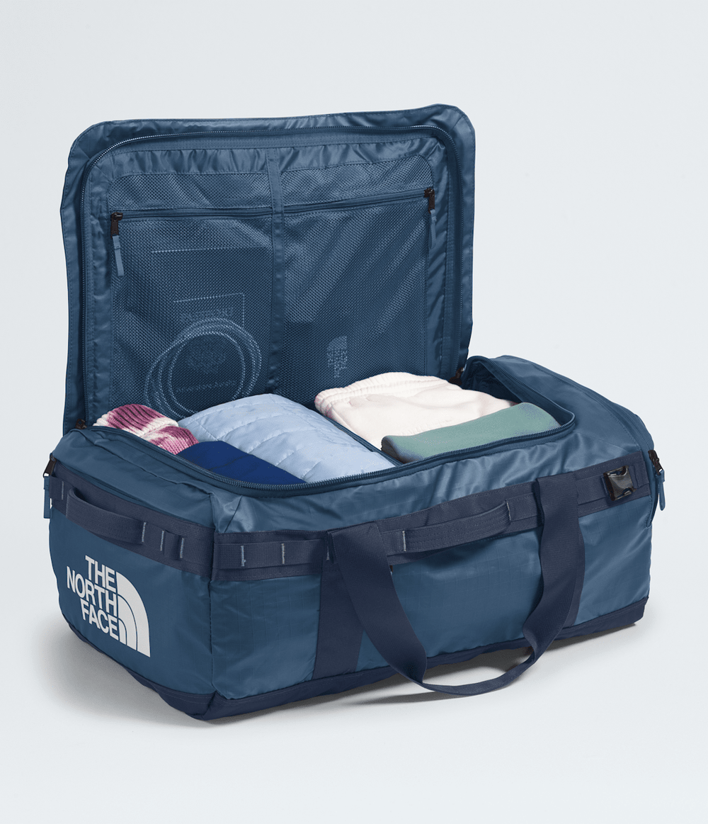 Base Camp Voyager Duffel—62L - Shady Blue/Summit Navy