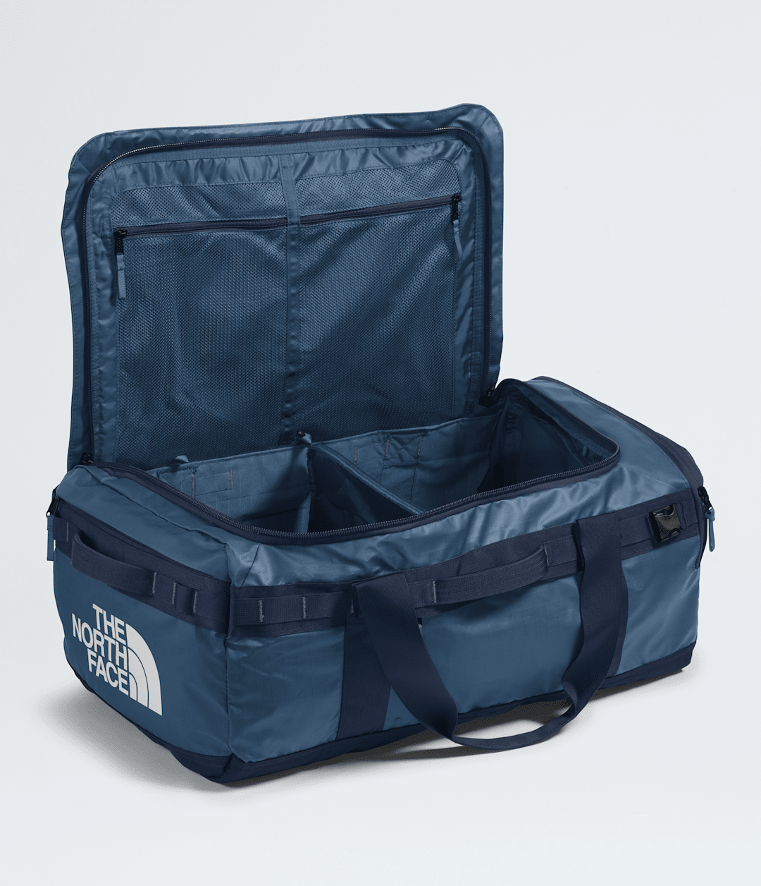 Base Camp Voyager Duffel—62L - Shady Blue/Summit Navy