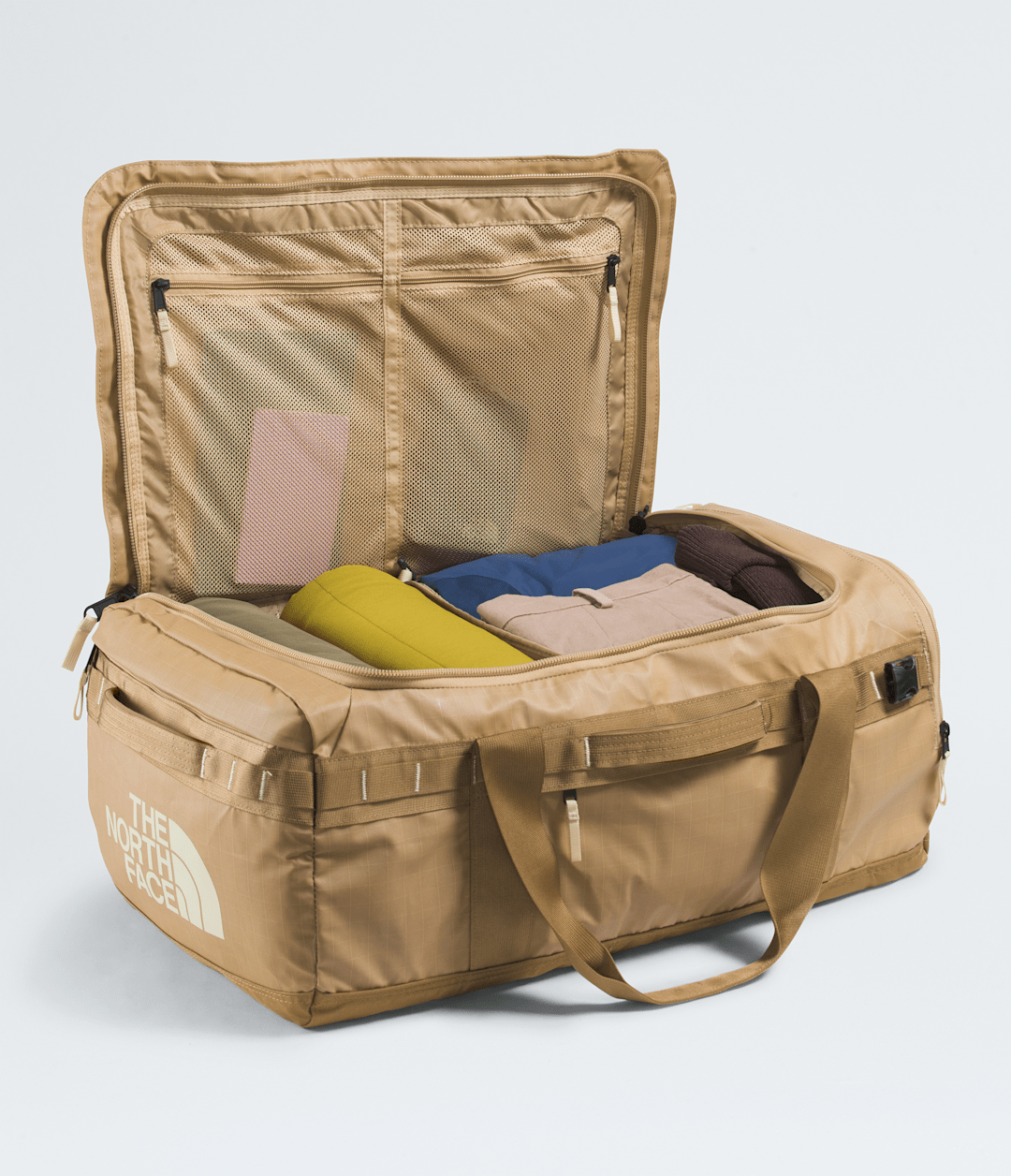 Base Camp Voyager Duffel—62L - Khaki Stone-Utility Brown-Desert Stone