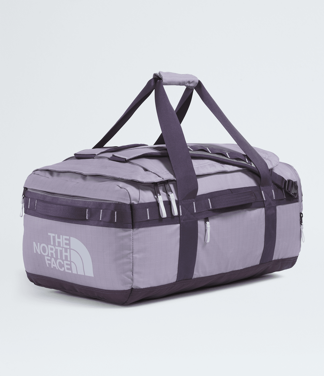 Base Camp Voyager Duffel—62L - Transcendent Grey/Endless Dusk