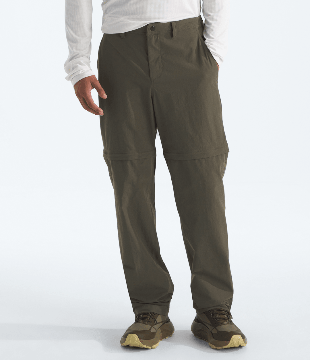Men’s Basin Convertible Pants - New Taupe Green