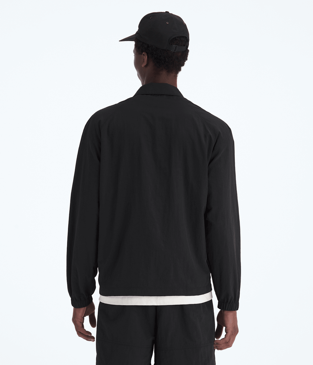 Men’s TNF™ Red Box Nylon Long-Sleeve Shirt - TNF Black