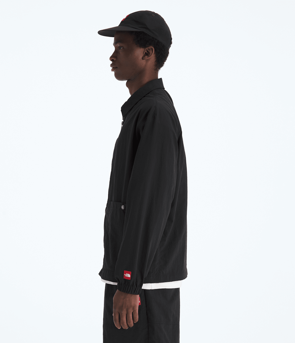 Men’s TNF™ Red Box Nylon Long-Sleeve Shirt - TNF Black